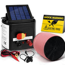 Giantz Fence Energiser 3KM Solar Powered Electric 2000M Poly Tape - RnR Galore