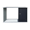 Giantz Garden Shed 2.49x1.04M Sheds Outdoor Tool Storage Workshop House Steel 2 in 1 - RnR Galore
