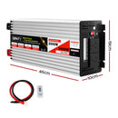 Giantz Power Inverter 12V to 240V 2500W/5000W Pure Sine Wave Camping Car Boat - RnR Galore