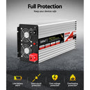 Giantz Power Inverter 12V to 240V 2500W/5000W Pure Sine Wave Camping Car Boat - RnR Galore