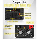 Giantz Power Inverter 3000W or 6000W Pure Sine Wave 12V - 240V Camping Boat Caravan - RnR Galore