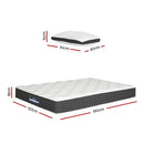 Giselle Bedding 18cm Mattress Medium Soft w/Pillows Double - RnR Galore