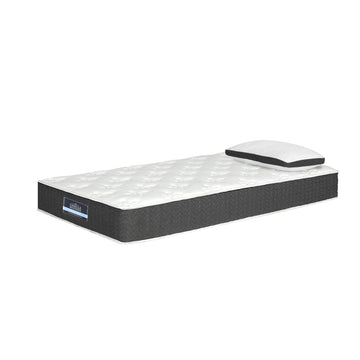 Giselle Bedding 18cm Mattress Medium Soft w/Pillows King Single - RnR Galore