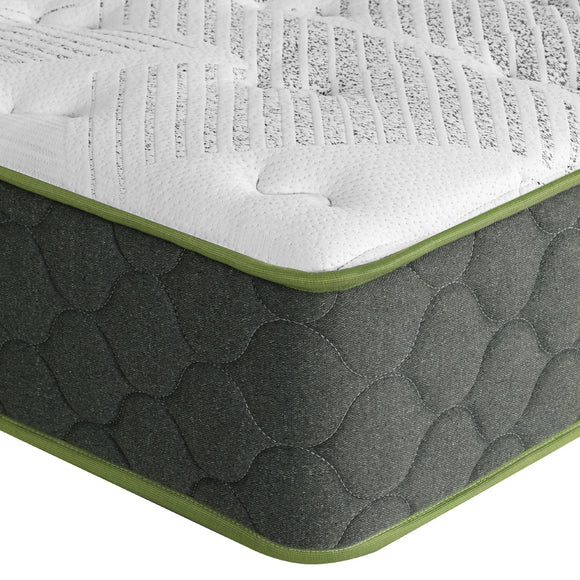 Giselle Bedding 25cm Mattress Green Tea Foam Queen - RnR Galore