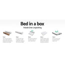 Giselle Bedding 27cm Mattress Double - sided Flippable Layer Queen - RnR Galore