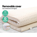 Giselle Bedding Latex Mattress Topper 7.5cm Queen - RnR Galore