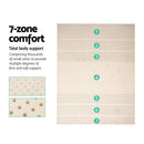 Giselle Bedding Latex Mattress Topper 7.5cm Queen - RnR Galore
