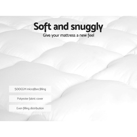 Giselle Bedding Mattress Topper Pillowtop - King - RnR Galore