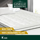 Giselle Bedding Mattress Topper Pillowtop - King - RnR Galore