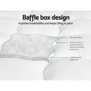 Giselle Bedding Mattress Topper Pillowtop - King Single - RnR Galore