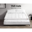 Giselle Bedding Mattress Topper Pillowtop - King Single - RnR Galore