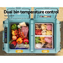 Glacio 60L Portable Fridge Freezer Cooler Camping 12V/24V/240V Caravan Car - RnR Galore