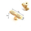Gold Furniture Door Kitchen Cabinet Handle Handles Pull Pulls Cupboard T Bar - RnR Galore