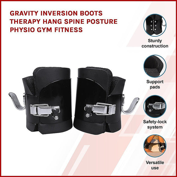 Gravity Inversion Boots for Back Therapy – Spine Decompression & Fitness Training - RnR Galore