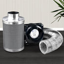 Green Fingers 4"Ventilation Kit Fan Hydroponics Grow Tent Kit Carbon Filter Duct,Green Fingers 4"Ventilation Kit Fan Hydroponics Grow Tent Kit Carbon Filter Duct - RnR Galore