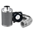 Green Fingers 4"Ventilation Kit Fan Hydroponics Grow Tent Kit Carbon Filter Duct,Green Fingers 4"Ventilation Kit Fan Hydroponics Grow Tent Kit Carbon Filter Duct - RnR Galore
