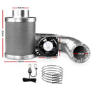 Green Fingers 4"Ventilation Kit Fan Hydroponics Grow Tent Kit Carbon Filter Duct,Green Fingers 4"Ventilation Kit Fan Hydroponics Grow Tent Kit Carbon Filter Duct - RnR Galore