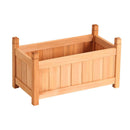 Green Fingers Garden Bed 60x30x33cm Wooden Planter Box Raised Container Growing - RnR Galore