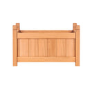 Green Fingers Garden Bed 60x30x33cm Wooden Planter Box Raised Container Growing - RnR Galore
