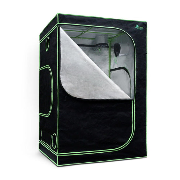 Green Fingers Grow Tent 150x150x200CM Hydroponics Kit Indoor Plant Room System - RnR Galore