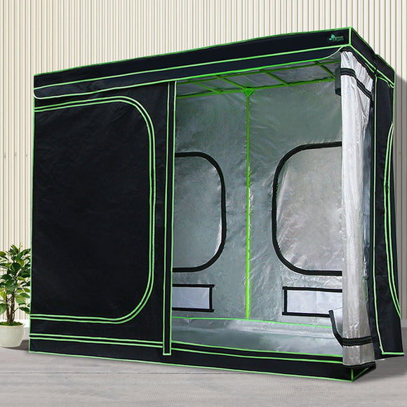 Green Fingers Grow Tent 280x140x200CM Hydroponics Kit Indoor Plant Room System - RnR Galore