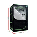 Green Fingers Grow Tent Light Kit 120x120x200CM 1000W LED 6" Vent Fan,Green Fingers Grow Tent Light Kit LED 1000W Full Spectrum 6" Vent 120x120x200CM - RnR Galore