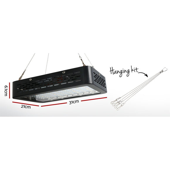 Green Fingers Grow Tent Light Kit 120x120x200CM 1000W LED 6" Vent Fan,Green Fingers Grow Tent Light Kit LED 1000W Full Spectrum 6" Vent 120x120x200CM - RnR Galore