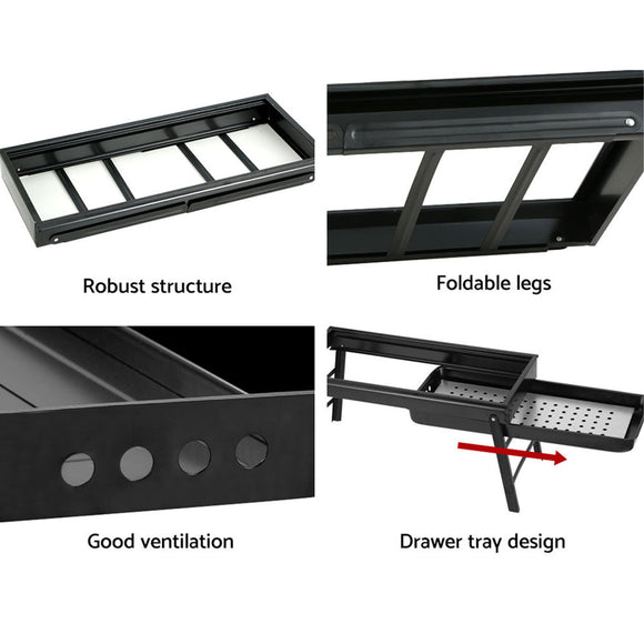 Grillz BBQ Grill Charcoal Smoker Foldable - RnR Galore