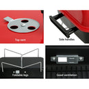 Grillz Charcoal BBQ Portable Grill Camping Barbecue Outdoor Cooking Smoker - RnR Galore