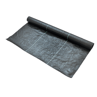 Heavy Duty Weed Control PP Woven Fabric Weed Mat Gardening Plant 0.92m x 20m - RnR Galore