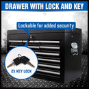 HORUSDY 10 - Drawer Tool Box Chest Toolbox Lockable Drawer Cabinet Garage Storage - RnR Galore