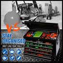 HORUSDY 10 - Drawer Tool Box Chest Toolbox Lockable Drawer Cabinet Garage Storage - RnR Galore
