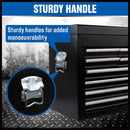HORUSDY 10 - Drawer Tool Box Chest Toolbox Lockable Drawer Cabinet Garage Storage - RnR Galore