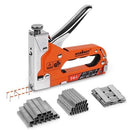 HORUSDY 3in1 Staple Gun Heavy Duty Stapler Fastener Tool Tacker free Staples - RnR Galore