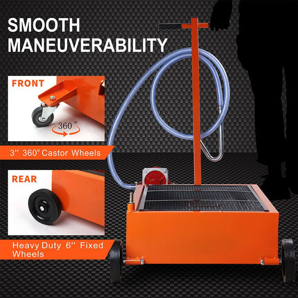 HORUSDY 76L Low Profile Waste Oil Drainer Mobile Workshop Pump Vehicle 4WD Truck - RnR Galore