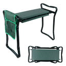 HORUSDY Garden Kneeler Bench Foldable Stool Knee Soft Pad Seat with Tool Pouch - RnR Galore