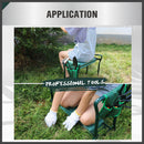 HORUSDY Garden Kneeler Bench Foldable Stool Knee Soft Pad Seat with Tool Pouch - RnR Galore