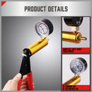 HORUSDY Hand Held Vacuum Pump Brake Bleeder Pressure Tester Vacuum Gauge Kit - RnR Galore