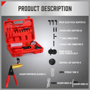 HORUSDY Hand Held Vacuum Pump Brake Bleeder Pressure Tester Vacuum Gauge Kit - RnR Galore