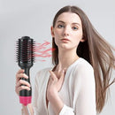 Hot Air One - Step Hair Dryer Negative Ion Anti - Frizz Blowout for Drying,Straightening, Curling and Volumizer (AU Plug) - RnR Galore