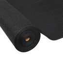 Instahut 70% Shade Cloth 1.83x50m Shade Cloth Sail Heavy Duty Shadecloth Garden Mesh Roll BK - RnR Galore