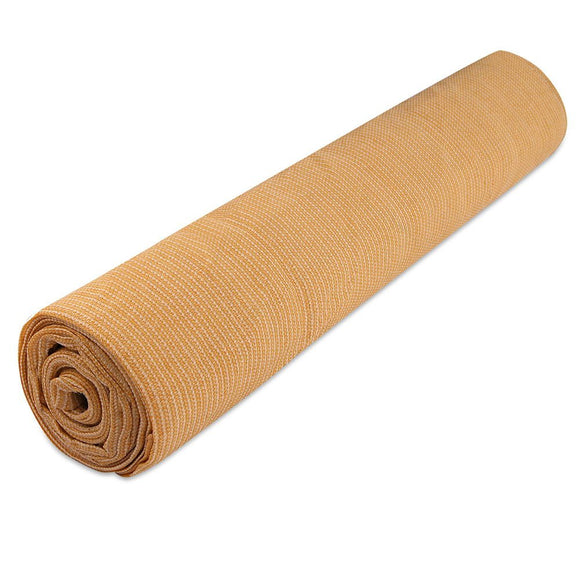 Instahut 70% Shade Cloth 3.66x30m Shadecloth Sail Heavy Duty Beige - RnR Galore