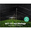 Instahut 90% Shade Cloth 3.66x20m Shadecloth Sail Heavy Duty Black - RnR Galore