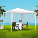 Instahut Gazebo 3x3m Wedding Party Marquee Tent Outdoor Event Camping Canopy Shade White - RnR Galore
