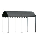 Instahut Gazebo Marquee 4x3m Outdoor Event Wedding Tent Camping Party Shade Iron Art Canopy Grey - RnR Galore