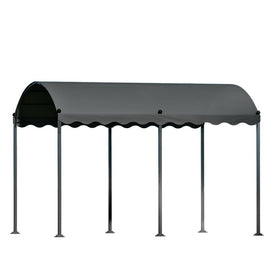 Instahut Gazebo Marquee 4x3m Outdoor Event Wedding Tent Camping Party Shade Iron Art Canopy Grey - RnR Galore
