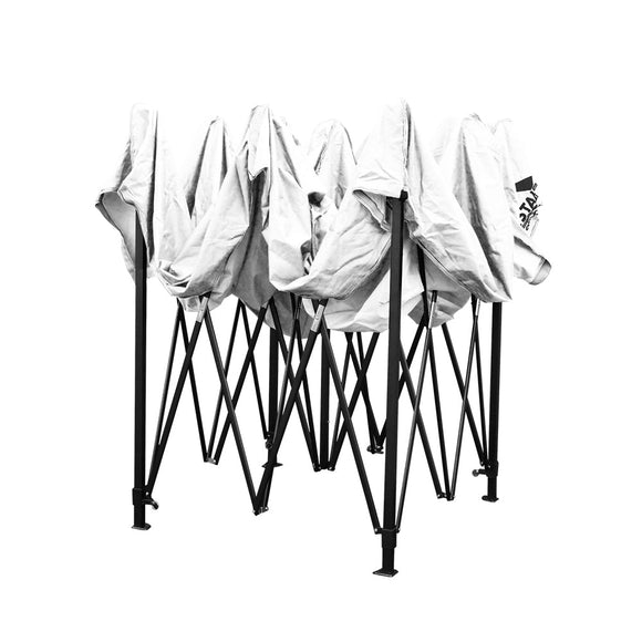 Instahut Gazebo Pop Up 3x3m w/Base Podx4 Marquee Folding Outdoor Wedding Camping Tent Shade Canopy White - RnR Galore