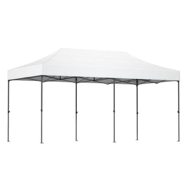 Instahut Gazebo Pop Up Marquee 3x6 Folding 500D Wedding Tent Base Pod White - RnR Galore