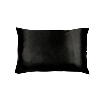Invitation Satin Standard Pillowcase Nior Black - RnR Galore