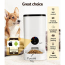 i.Pet Automatic Pet Feeder 6L Wifi Auto Dog Cat Smart Food Dispenser Timer - RnR Galore